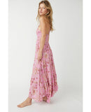 Heat Wave Printed Maxi Pink Combo - miamidrugpossession