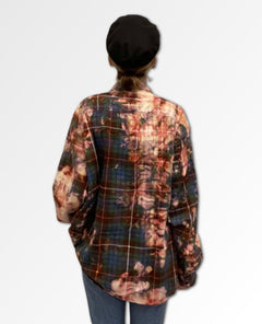 Hibiscus Outlaw Flannel #4 One Size - miamidrugpossession