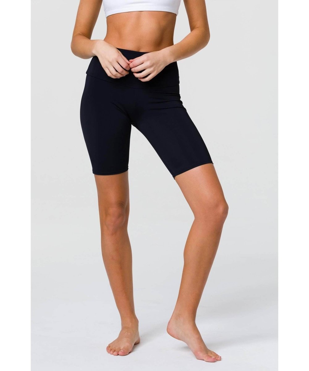 High Rise Bike Short Black - miamidrugpossession