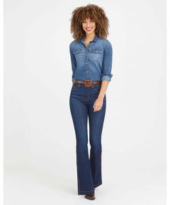 High Rise Flare Jean Midnight Shade - clearpathherbicide