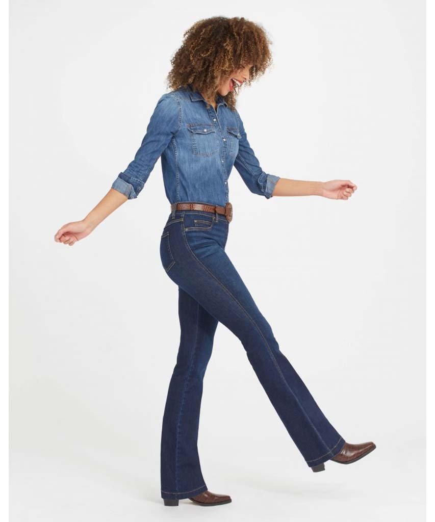 High Rise Flare Jean Midnight Shade - clearpathherbicide