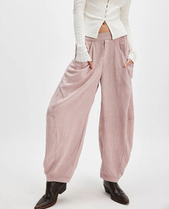 High Road Barrel Pant Blush Tint - PINK ARROWS