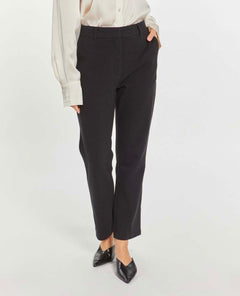 High Waisted Boot Cut Black Cecile Pant - clearpathherbicide