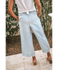 High Waisted Wide Leg Crop Seaside - clearpathherbicide