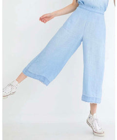 High Waisted Wide Leg Crop Seaside - clearpathherbicide