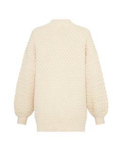 Highland Knit Cardigan Cream - clearpathherbicide