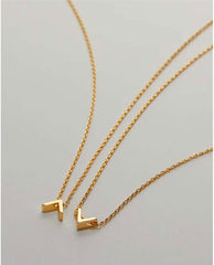 Highs & Lows Necklace Set (2) 14k Gold - PINK ARROWS