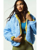 Hit The Slopes Fleece Jacket Rain Drop - miamidrugpossession