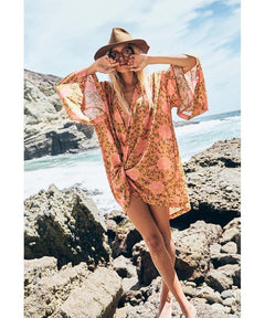 Hitchhiker Kimono Copper Flamenco - clearpathherbicide