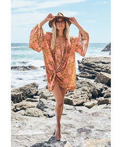 Hitchhiker Kimono Copper Flamenco - clearpathherbicide