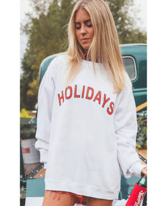 HOLIDAYS Sweatshirt - miamidrugpossession