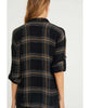 Honey Plaid Long Sleeve Flannel - clearpathherbicide