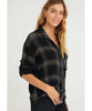 Honey Plaid Long Sleeve Flannel - clearpathherbicide