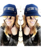 Hot Mess Black Trucker Hat - clearpathherbicide