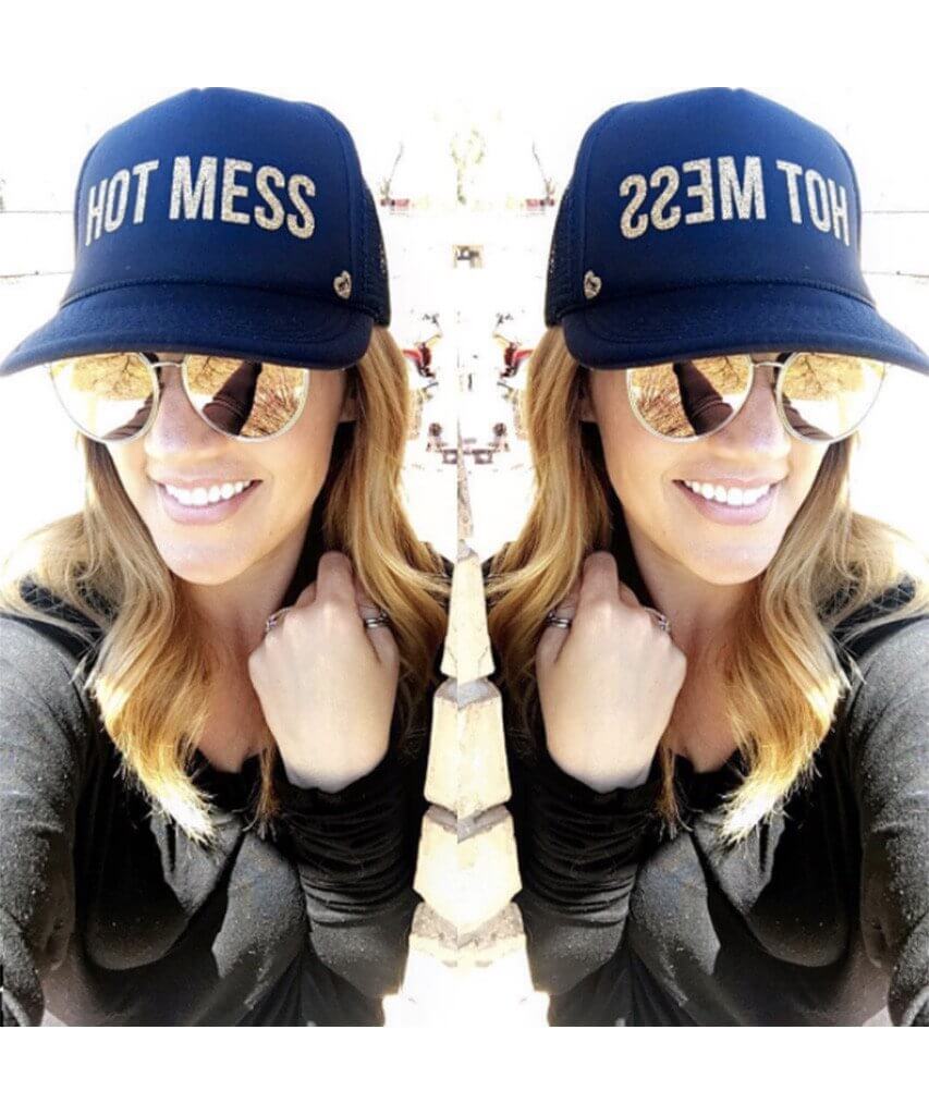 Hot Mess Black Trucker Hat - miamidrugpossession