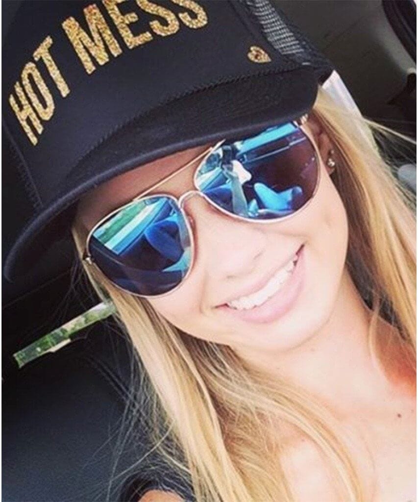 Hot Mess Black Trucker Hat - miamidrugpossession