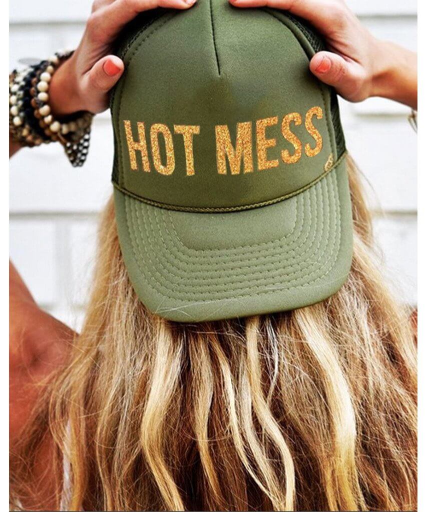 Hot Mess Trucker Hat - clearpathherbicide