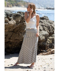 Hotline Stripe Maxi Skirt - clearpathherbicide