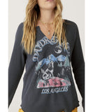 Howl At The Moon Raglan Thermal - miamidrugpossession