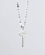 HOWLITE INSPIRATION BEAD KEY NECKLACE - clearpathherbicide