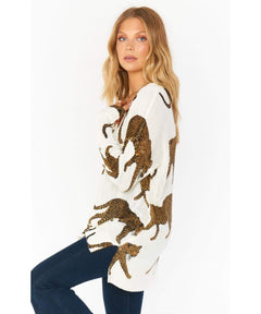 Hug Me Sweater Tossed Leopard Knit - clearpathherbicide