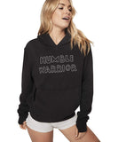 Humble Warrior Outline Hoodie - miamidrugpossession