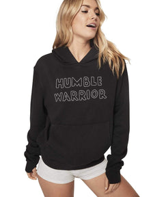 Humble Warrior Outline Hoodie - clearpathherbicide