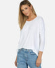 Hunter Draped Tee Soft White - clearpathherbicide