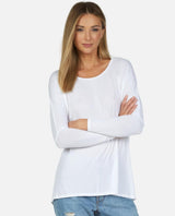 Hunter Draped Tee Soft White - clearpathherbicide