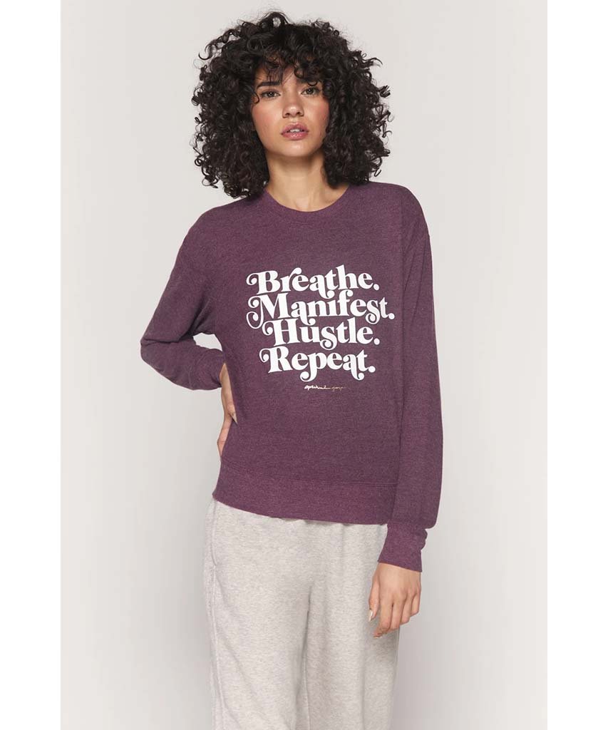 Hustle Savasana Sweater - clearpathherbicide