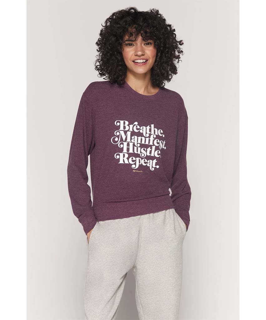 Hustle Savasana Sweater - clearpathherbicide