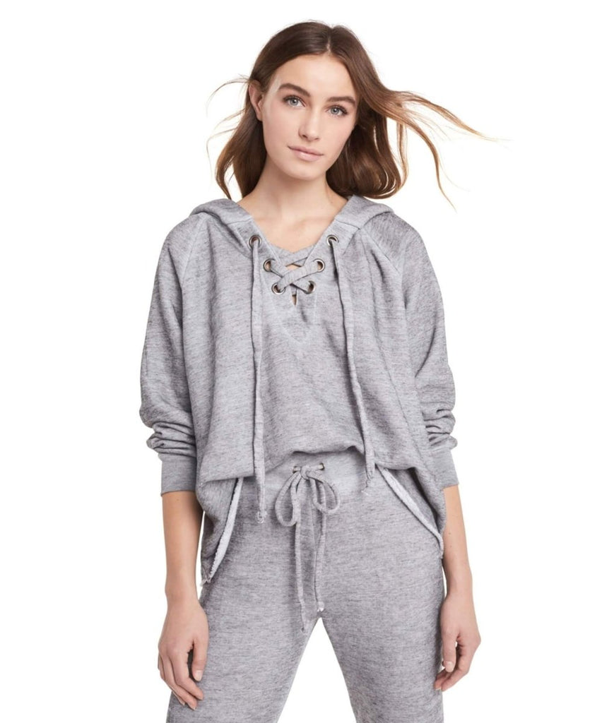 Hutton Hoodie, Heather Grey - miamidrugpossession