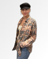 Hydrangea Outlaw Flannel #9 One Size - miamidrugpossession