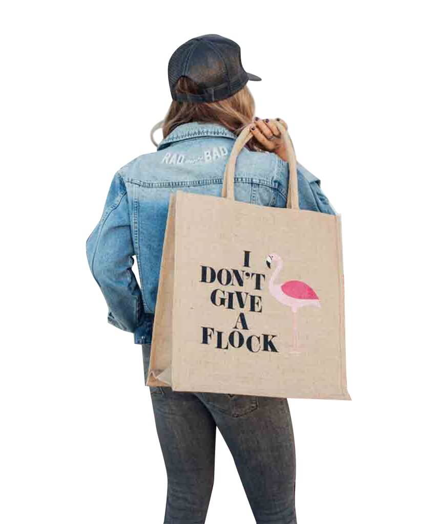 I Don't Give A Flock Tote - miamidrugpossession