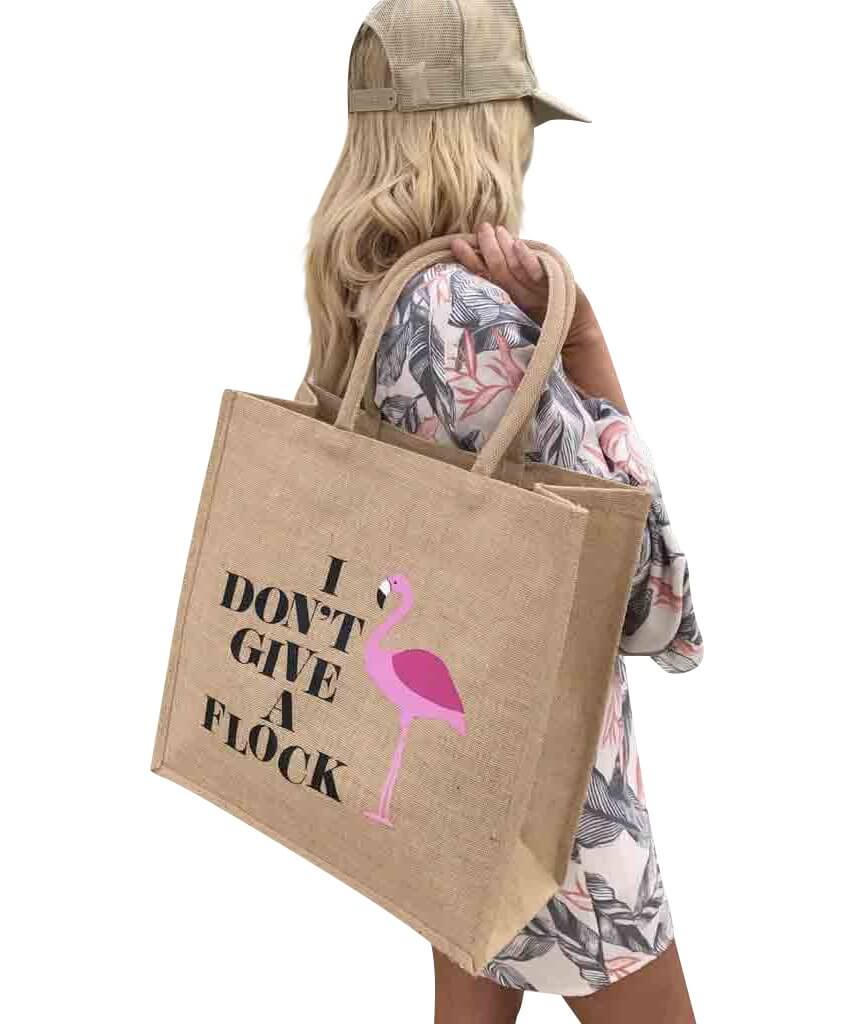 I Don't Give A Flock Tote - miamidrugpossession