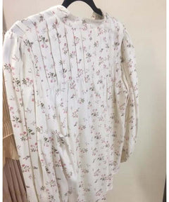 Icon Blouse Winter White Floral - clearpathherbicide