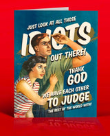 Idiot Judge Card - miamidrugpossession