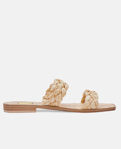 Indy Sandals Light Raffia Stella - miamidrugpossession