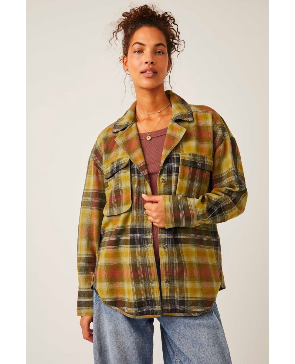 Izzie Cargo Shirt Olive Combo - clearpathherbicide