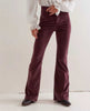 Jayde Cord Flare Pant Chocolate Truffle - clearpathherbicide