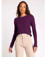 Jess Long Sleeve Cabernet - miamidrugpossession