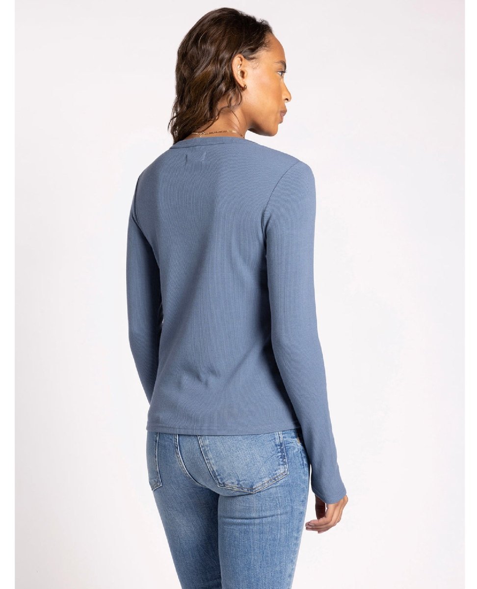 Jess Long Sleeve Ocean Storm - miamidrugpossession