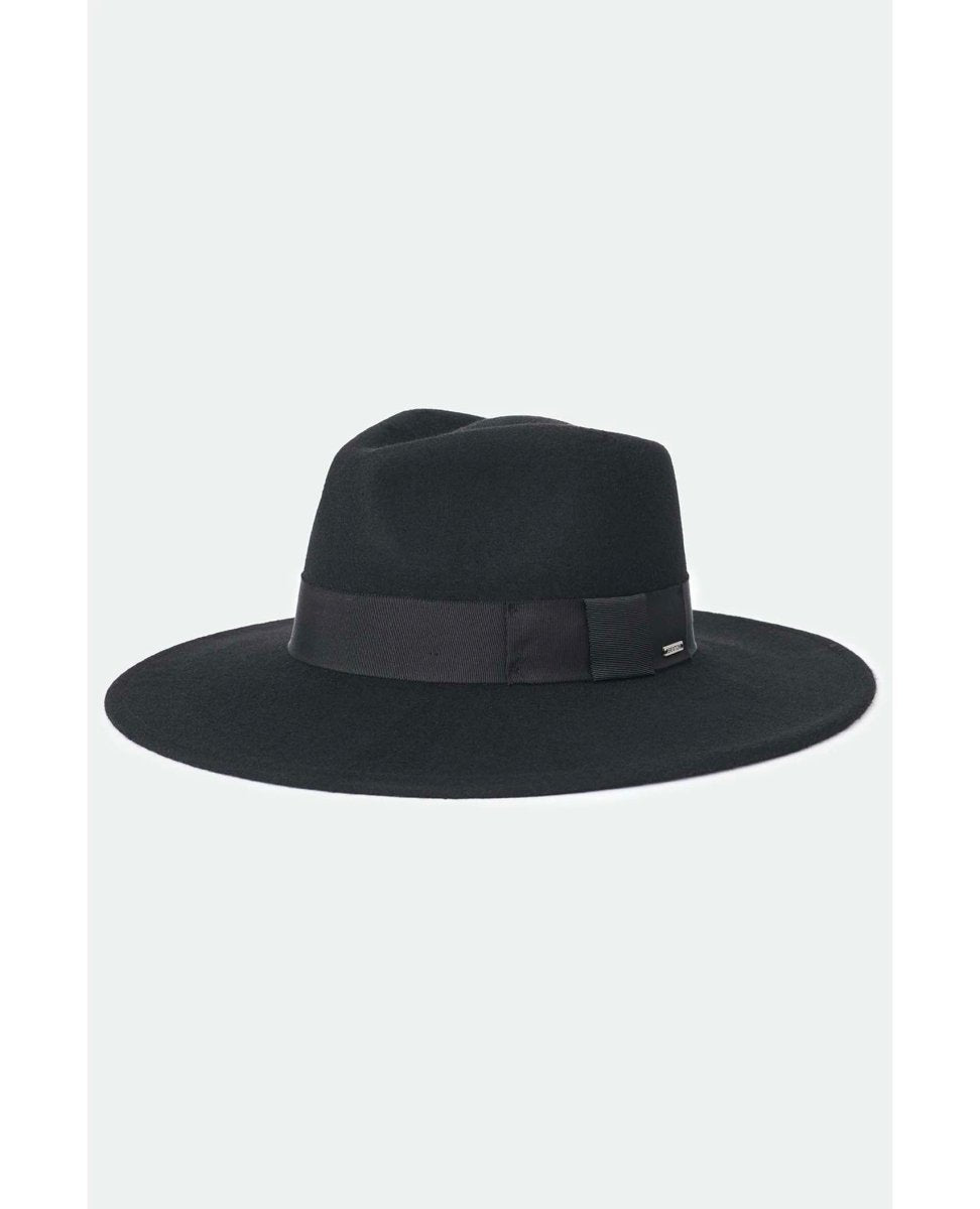 Joanna Felt Packable Hat Black - miamidrugpossession