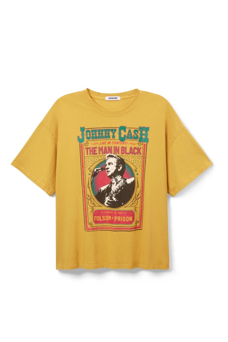 Johnny Cash Live In Concert One Size Tee - miamidrugpossession