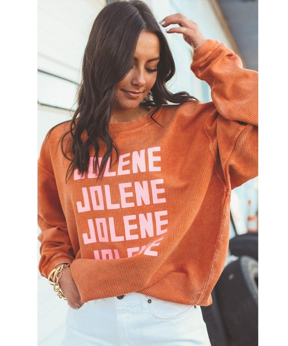 Jolene Corded Sweatshirt - miamidrugpossession