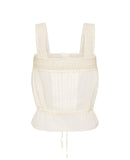 Jolene Lace Cami Antique White - miamidrugpossession