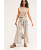 Jones Beach Wide Leg Pant Blue Combo - miamidrugpossession