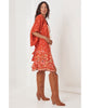 Joni Midi Robe Campfire - miamidrugpossession