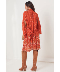 Joni Midi Robe Campfire - miamidrugpossession