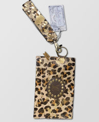 Jordan Wristlet Leopard - PINK ARROWS